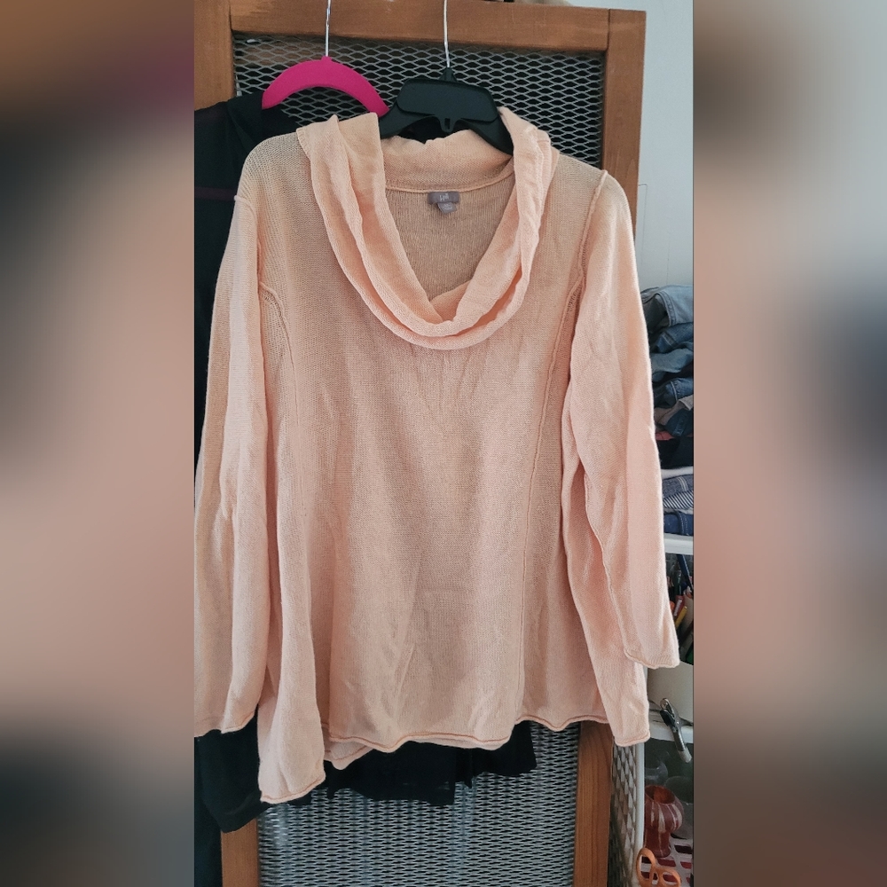 J. Jill lightweight cowl neck sweater
